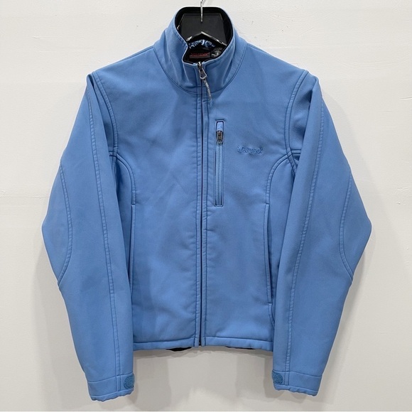 Marmot Soft Shell Blue Jacket Full Zip Women’s Medium - Picture 1 of 11